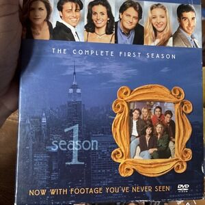 Friends: Season 1 - Complete DVD Set - Classic Comedy Series - VG Condition
